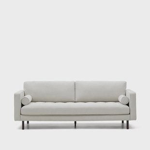 Kave Home 3-zits Bank 'Debra' Chenille, kleur Beige