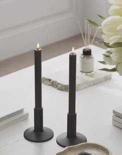 LED Dinerkaars Mocca 2st - ø 2,2 x 24 cm