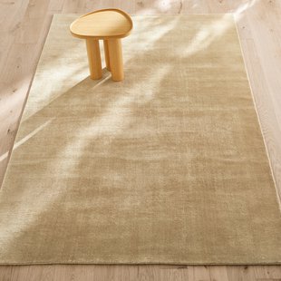 Vloerkleed in wol en kasjmier, handgeknoopt, Rajah