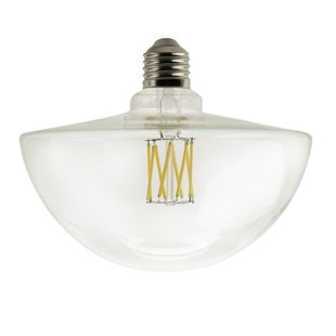 Daylight Italia Perfetta LED Lamp - Ø 15,9 x 12,9 cm - E27 - 6W dimbaar - 2700K - transparant