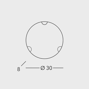 austrolux Kolarz wandlamp Nonna, Ø 30 cm, bloem goudkleurig, glas