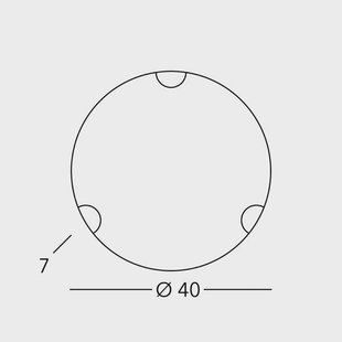 austrolux Kolarz wandlamp Nonna, Ø 40 cm, hert goudkleurig, glas