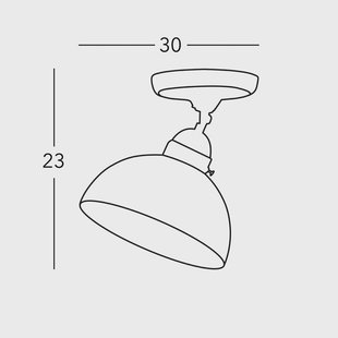 austrolux Kolarz plafondlamp Nonna, Ø 30 cm, druiven, gladde rand