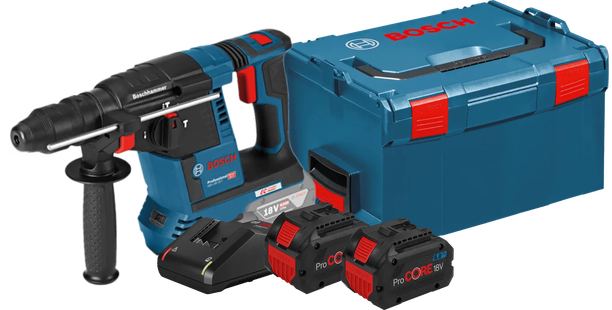 Bosch Professional GBH 18V-26 F 8,0 Ah ProCORE Accu (2x) Starterspakket