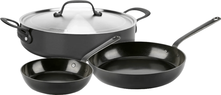 GreenPan Craft Koekenpannenset 20 + 28 cm + Hapjespan 30 cm