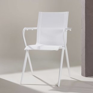 Nohr Tuinstoel 'Kinzie' Stapelbaar, kleur Wit