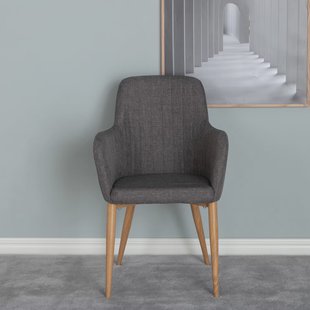 Nohr Eetkamerstoel 'Clenton' kleur Donkergrijs