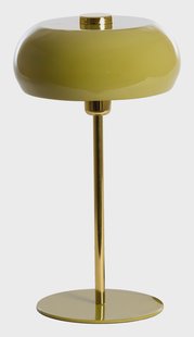 Light & Living Tafellamp 'Surin' 47cm, kleur Olijfgroen/Goud