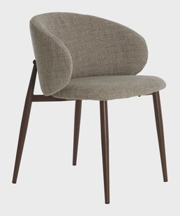 Light & Living Eetkamerstoel 'Aluko' kleur Lichtbruin