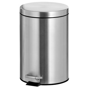 Baseline Pedaalemmer - Rvs - Metaal - 20.5x20.5x28cm - 5l