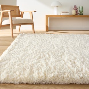 Vloerkleed shaggy, wollen aspect, Albia