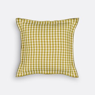 Gingham katoen/linnen kussenhoes, Cottage
