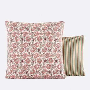 Kussensloop in gewassen katoen, Hyacinthe