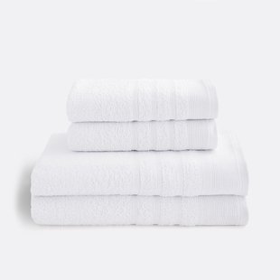 Set van 4 badstof handdoeken 600 g, ZAVARA