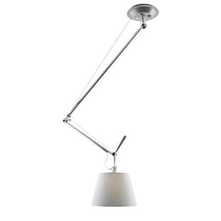 Artemide Tolomeo Decentrata Hanglamp 32cm Grijs Satijn