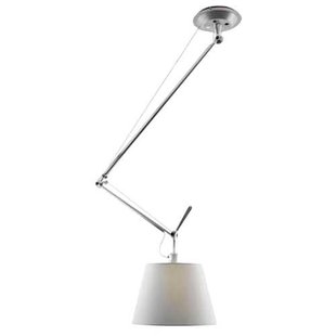 Artemide Tolomeo Decentrata Hanglamp 36cm Grijs Satijn