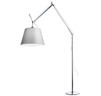 Artemide Tolomeo Mega Terra Booglamp Retrofit Dimmer Alu Grijs Satijn 42
