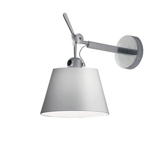 Artemide Tolomeo Parete Diffuser Wandlamp 18 Grijs Satijn