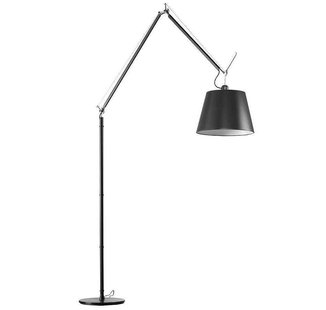 Artemide Tolomeo Mega Terra Booglamp LED 2700K Retro Snoerdimmer Zwart 32