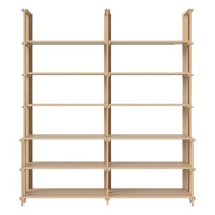 Bolia Friedman Stellingkast 2x6 Wit Gepigmenteerd Geolied Eiken