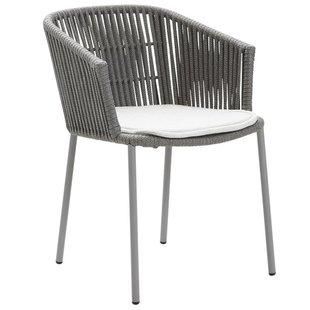 Cane-Line Moments Tuinstoel Met Armleuning Wit Zitkussen