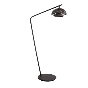 Cane-Line Illusion Pied De Lampe Vloerlamp Lava Grey LED Oplaadbaar Dark Grey Kap