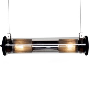 DCW&Eacute;ditions IN THE TUBE 100-500 Hanglamp Zilver