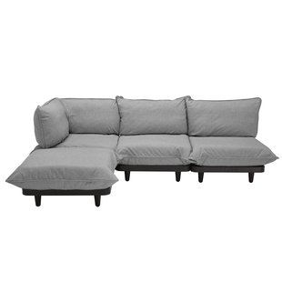 Fatboy Paletti 3-zits Loungebank Rock Grey