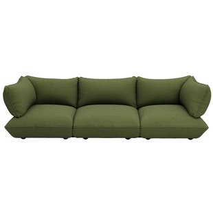 Fatboy Sumo 3-zits Bank Recycled Boucl&eacute; Leaf Green