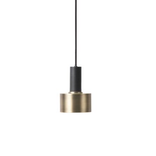 Ferm Living Disc Brass Hanglamp Klein Zwart