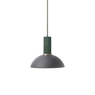 Ferm Living Hoop Black Hanglamp Klein Donkergroen