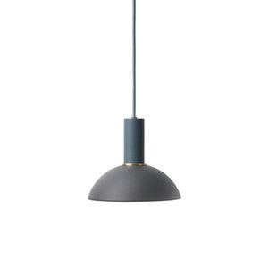 Ferm Living Hoop Black Hanglamp Klein Donkerblauw