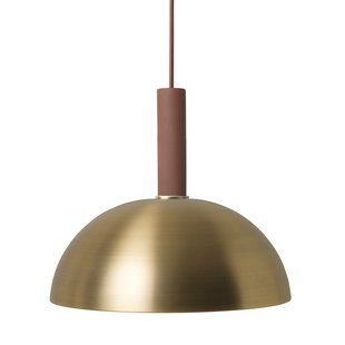 Ferm Living Dome Brass Hanglamp Groot