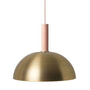 Ferm Living Dome Brass Hanglamp Klein