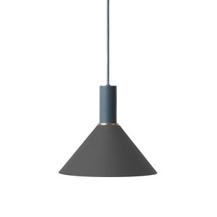 Ferm Living Cone Black Hanglamp Klein Donkerblauw