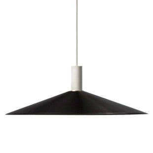 Ferm Living Angle Hanglamp Black Klein Lichtgrijs