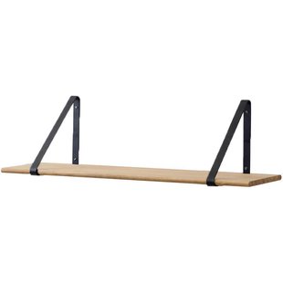 Ferm Living Wooden Shelf Wandplank 85 Cm Geolied Eiken