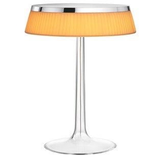 Flos Bon Jour Tafellamp LED Chroom Kap Stof