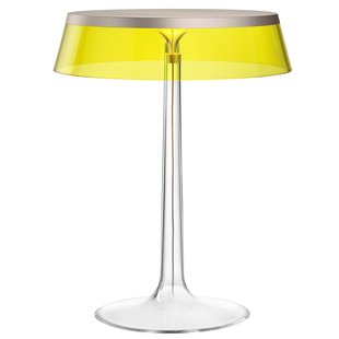 Flos Bon Jour Tafellamp LED Satijn Kap Geel