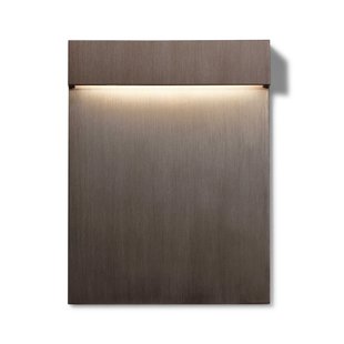 Flos Real Matter Wandlamp LED 2700K Geborsteld Brons