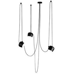 Flos Aim Small 3 Cluster Hanglamp LED&Oslash;17 Zwart