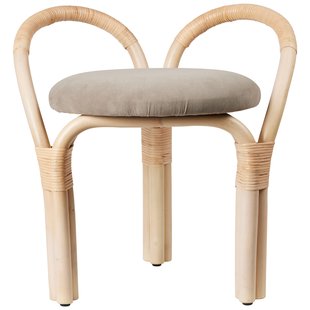 Gubi Bistra Stoel Naturel Gelakt Onderstel/Fustagno 002