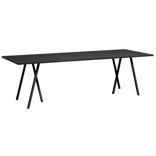 Hay Loop Stand Tafel Zwart 250x93