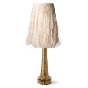 HKliving Retro Stoneware Tafellamp Kap Boho Abaca