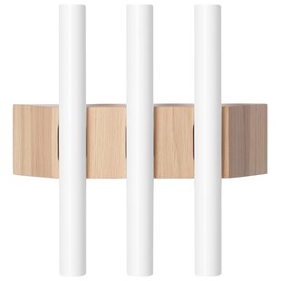 Hollands Licht Minimism Triple Wandlamp Small Naturel Eiken