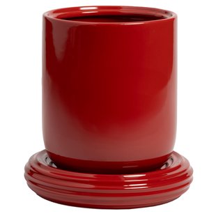 &amp;klevering Churros Bloempot&Oslash;19,5 Burgundy