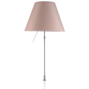 Luceplan Costanza Tafellamp Telescopisch Schakelaar En Schroef Aluminium/Soft Skin