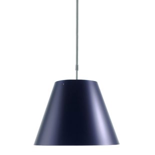 Luceplan Costanza Hanglamp Telescopisch Blauw