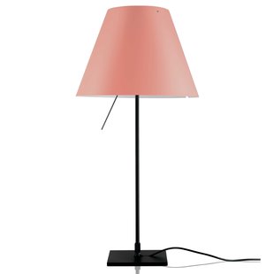 Luceplan Costanzina Tafellamp Zwart/Edgy Pink