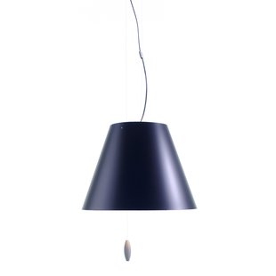 Luceplan Costanzina Hanglamp Up&amp;down Blauw